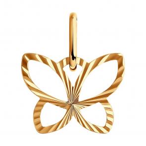 Золотая подвеска Diamant 51-130-02130-1 фото