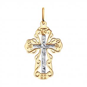 Золотая подвеска Diamant 51-131-01277-1 фото