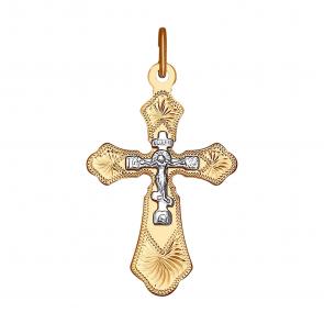 Золотая подвеска Diamant 51-131-01401-1 фото