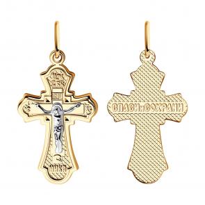 Золотая подвеска Diamant 51-131-01412-1 фото