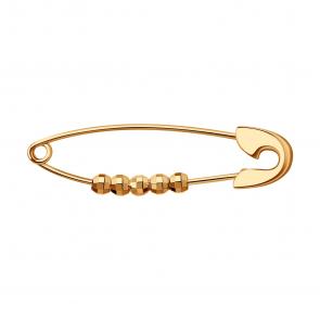 Золотая булавка Diamant 51-140-00979-1 фото