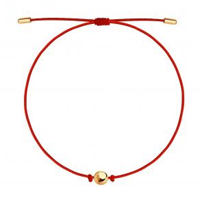 Текстильный шнурок с декоративным элементом из золота Diamant 51-150-01679-1 фото