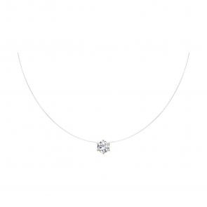 Колье на леске Diamant с фианитом 51-170-01157-6 фото