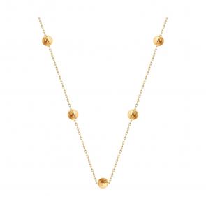 Золотое колье Diamant 51-170-01180-1 фото