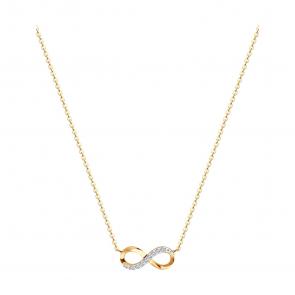Золотое колье Diamant с фианитом 51-170-01205-1 фото
