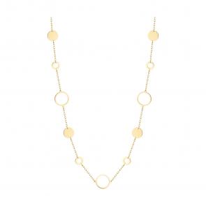 Золотое колье Diamant 51-170-01241-1 фото