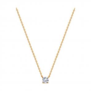 Золотое колье Diamant с фианитом 51-170-01946-1 фото