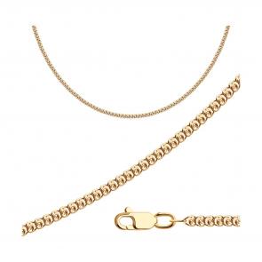 Золотая цепь плетение Лав Diamant 51-180-08030-1 фото