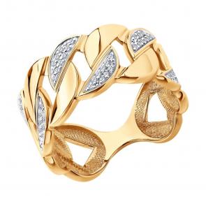 Золотое кольцо Diamant с бриллиантом 51-210-02926-1 фото