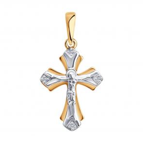 Золотая подвеска Diamant с бриллиантом 51-231-02790-1 фото