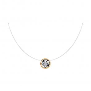 Колье на леске Diamant с бриллиантом 51-270-01198-1 фото