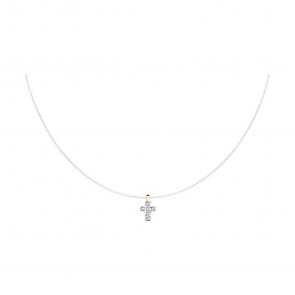 Колье на леске Diamant с бриллиантом 51-270-01658-1 фото