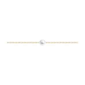 Золотой браслет Diamant с жемчугом 51-350-01798-1 фото