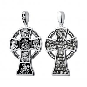 Серебряная подвеска-иконка Деисус, Святые и Великие Князья TALANT 51-76-0000-18174 фото