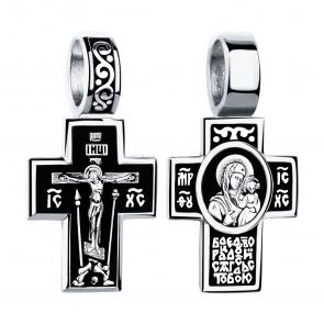 Серебряная подвеска-иконка Божией Матери Казанская TALANT 51-76-0000-19946 фото