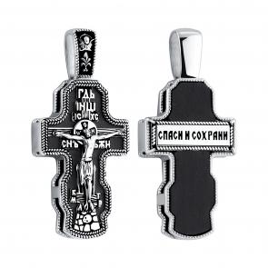 Серебряная подвеска-крест TALANT с деревом Граб 51-76-00Д0-15611 фото