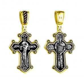 Подвеска из лимонного серебра Святой Дмитрий Солунский TALANT 51-77-0000-19953 фото