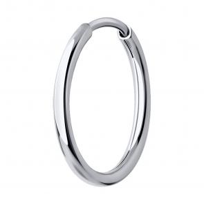 Одиночная серьга из белого золота Diamant 52-127-01587-1 фото