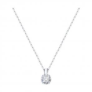Колье из белого золота Diamant с рубином и бриллиантом выращенным 52-270-02371-1 фото