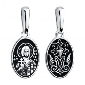 Подвеска-иконка Святая Елизавета из серебра TALANT 52-76-0000-17211 фото