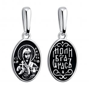 Подвеска-иконка Святая Анастасия из серебра TALANT 52-76-0000-17212 фото