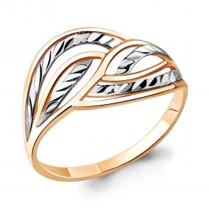 Золотое кольцо AQUAMARINE 52529 фото