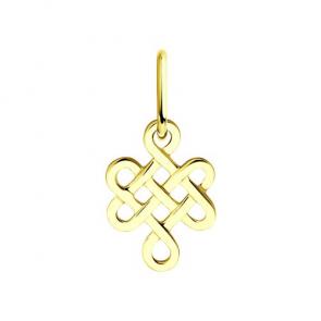 Подвеска из лимонного золота Diamant 53-130-01141-1 фото