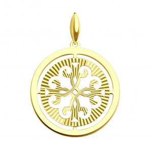 Золотая подвеска SOKOLOV 53-130-02180-1 фото