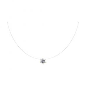 Колье на леске Diamant с фианитом 53-170-01157-6 фото