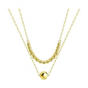 Колье из лимонного золота Diamant 53-170-01177-1 фото