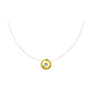 Колье на леске Diamant с бриллиантом 53-270-01218-1 фото