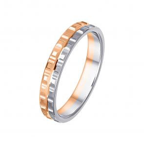 Обручальное кольцо 3 мм из комбинированного золота Primossa 530-000-768 фото