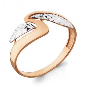 Золотое кольцо AQUAMARINE 54585 фото