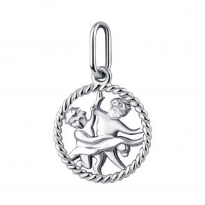 Серебряная подвеска Знак зодиака Близнецы TALANT 55-72-0000-13090 фото