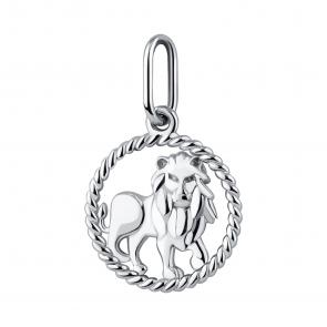Серебряная подвеска Знак зодиака Лев TALANT 55-72-0000-13092 фото