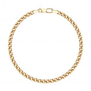 Золотой браслет плетение Двойной Ромб SOKOLOV 551010606 фото