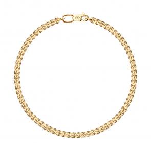 Золотой браслет плетение Нонна SOKOLOV 551020502 фото