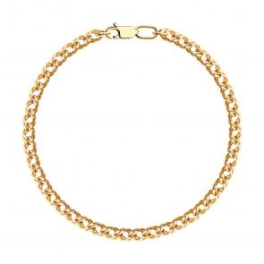 Золотой браслет плетение Двойной Ромб SOKOLOV 552010706 фото