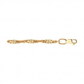 Золотой браслет плетение Сингапур SOKOLOV 552060602 фото