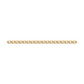 Золотой браслет плетение Тройной ромб SOKOLOV 552100402 фото