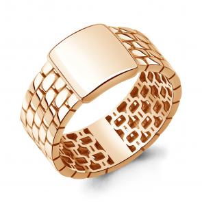 Золотое кольцо AQUAMARINE 56049 фото