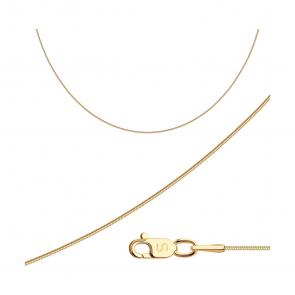 Золотая цепь плетение Снейк (Тонда) SOKOLOV 581080258 фото