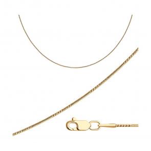 Золотая цепь плетение Снейк (Тонда) SOKOLOV 581080300-32 фото