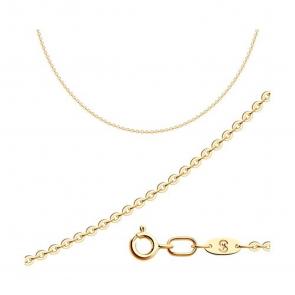 Золотая цепь плетение Якорное SOKOLOV 582030400 фото