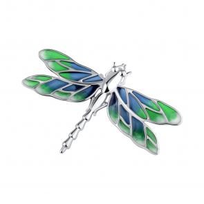 Серебряная брошь TALANT с витражной эмалью 60-79-0000-12454 фото