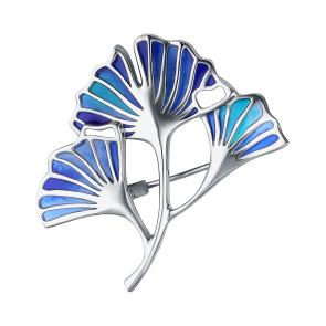 Серебряная брошь TALANT с витражной эмалью 60-79-0000-12877 фото