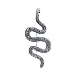 Серебряная брошь Символ года Змея TALANT 60-7P-0000-12564 фото