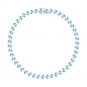 Золотой браслет SOKOLOV с аквамарином 6054027-3 фото