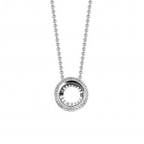 Колье из белого золота АЛЬКОР с бриллиантом 66617-200 фото