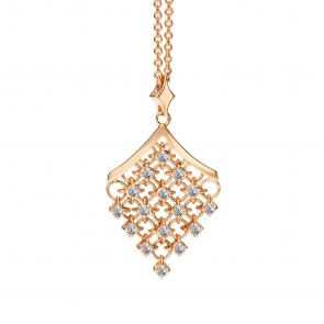  Колье Золото 585° (красное) 66628-100 фото